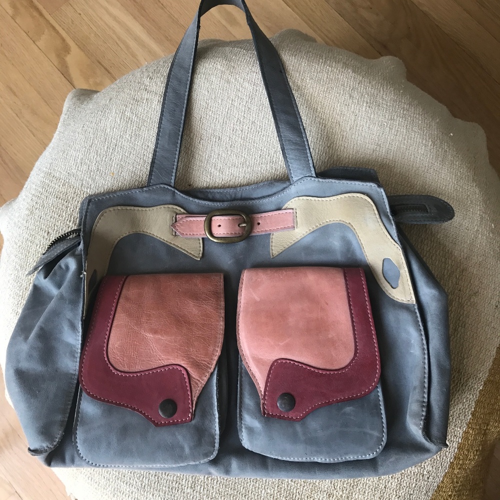 Anthropologie Candela NYC Leather Bag